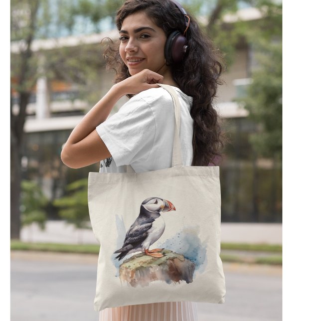 Bolso De Tela Aleta en una acuarela de roca (Subido por el creador)