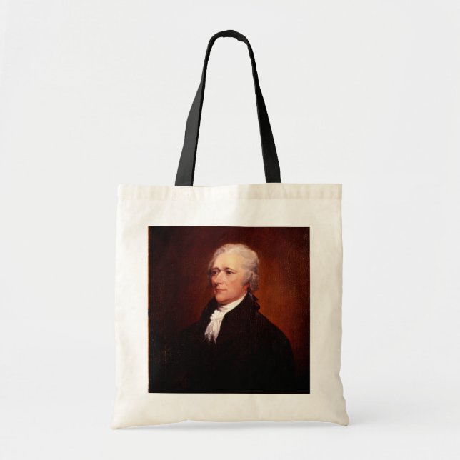 Bolso De Tela Alexander Hamilton (Frente)