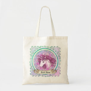 Bolso De Tela Alfa unicornio