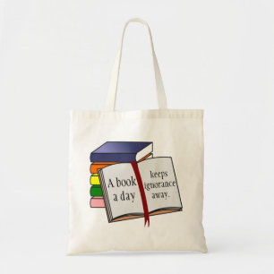 Bolso De Tela Alfabetización de apoyo Fomentar la lectura