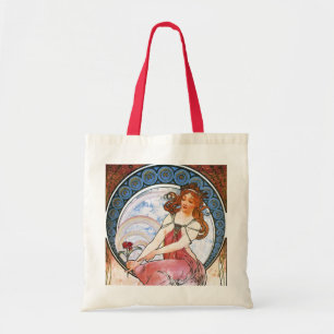 Bolso De Tela Alfons Mucha: Musa de la pintura
