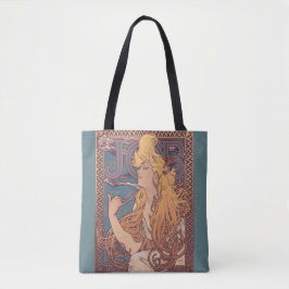 Bolso De Tela Alfonse Mucha Job Art Nouveau