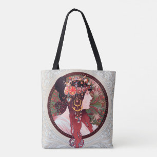 Bolso De Tela Alfonso Mucha