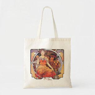 Bolso De Tela Alfonso Mucha - la feria de mundo St. Louis 1904