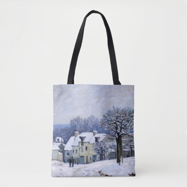 Bolso De Tela Alfred Sisley - Colocar a Chenil en Marly, efecto  (Anverso)