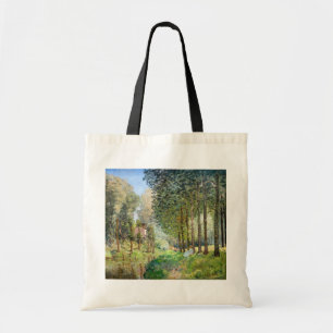 Bolso De Tela Alfred Sisley - Descansa a lo largo del Stream
