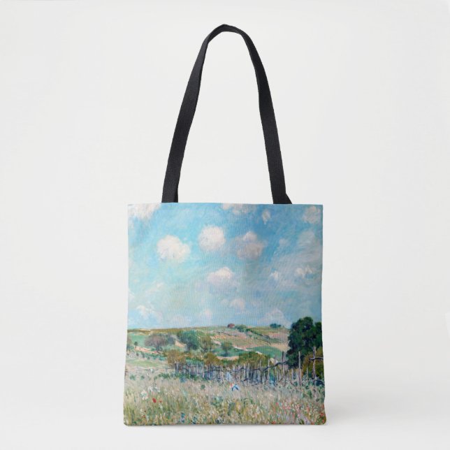 Bolso De Tela Alfred Sisley - The Meadow (Anverso)