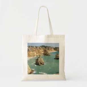Bolso De Tela Algarve, Portugal, playa de Benagil y acantilados