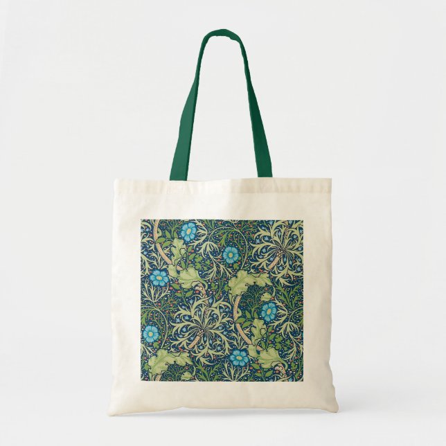 Bolso De Tela Algas marinas, William Morris (Frente)