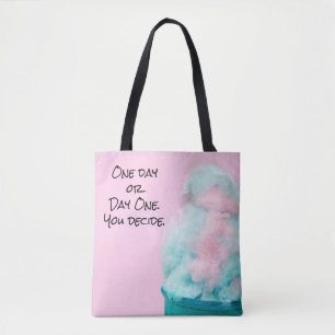 Bolso De Tela algodón de azúcar en cono de helado