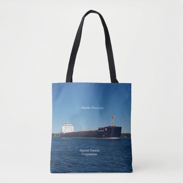 Bolso De Tela Algoma Discovery por todas partes (Anverso)