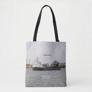 Bolso De Tela Algomarina por todas partes