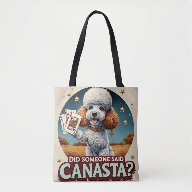 Bolso De Tela ¿Alguien dijo canasta? (Anverso)
