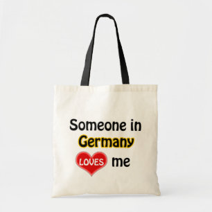 Bolso De Tela Alguien en Alemania me quiere