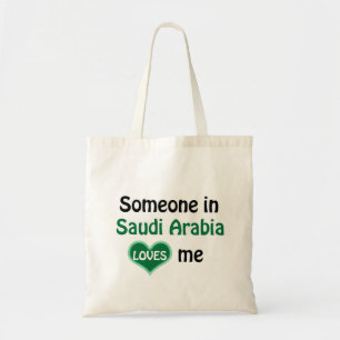 Bolso De Tela Alguien en Arabia Saudita me quiere