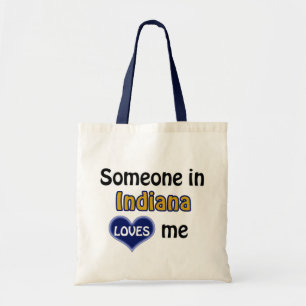 Bolso De Tela Alguien en Indiana me quiere