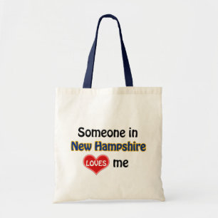 Bolso De Tela Alguien en New Hampshire me quiere
