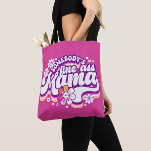 Bolso De Tela Alguien es una excelente Mamá rosa intenso