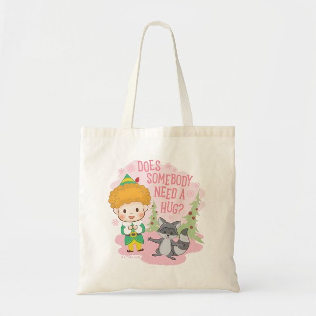 Bolso De Tela ¿Alguien necesita un abrazo? (Frente)