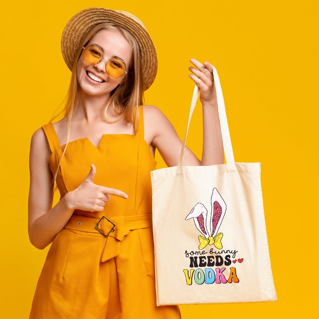 Bolso De Tela Algunos conejitos necesitan conejitos de pascua di (Subido por el creador)