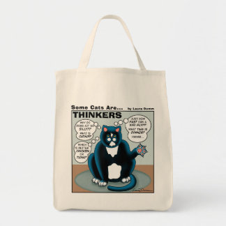 Bolso De Tela Algunos gatos son tote de los pensadores
