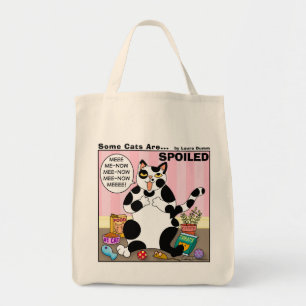 Bolso De Tela Algunos gatos son tote estropeado