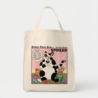 Bolso De Tela Algunos gatos son tote estropeado