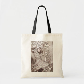 Bolso De Tela Alice In Wonderland Lewis Carroll Rackham