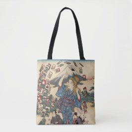 Bolso De Tela Alice Lost in Japan | Ukiyo-e Floating Wonderland