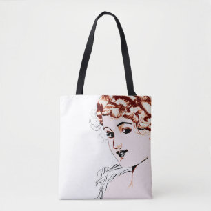 Bolso De Tela Alice M. McPherrin de Russell L. Swigert 1917 art