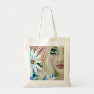 Bolso De Tela Alicia en el Jardín de las flores vivas