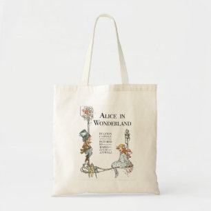 Bolso De Tela Alicia En El País De Las Maravillas