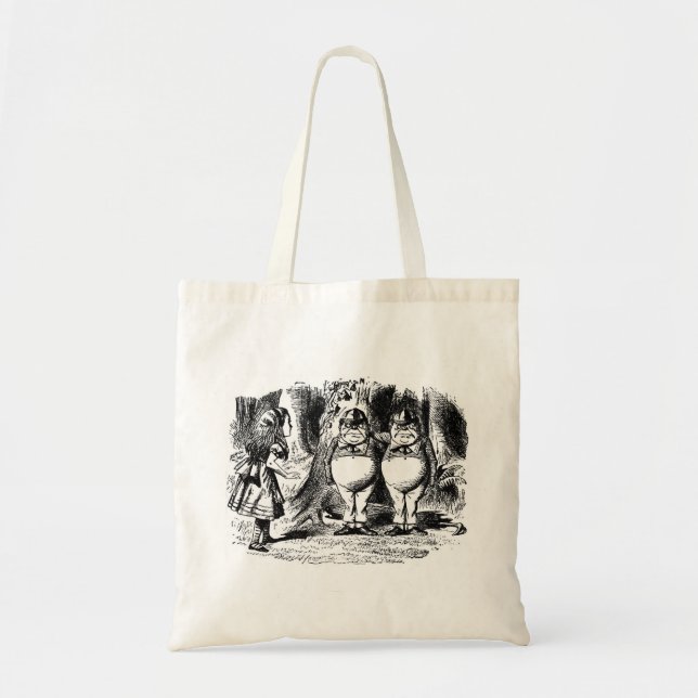 Bolso De Tela Alicia en el país de las maravillas (Frente)