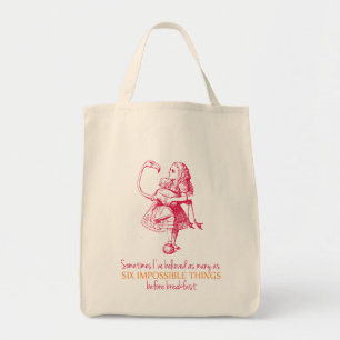 Bolso De Tela Alicia en el país de las maravillas