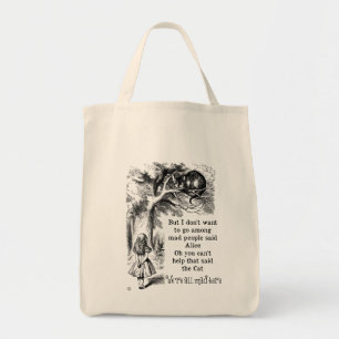 Bolso De Tela Alicia en el país de las maravillas; Gato de