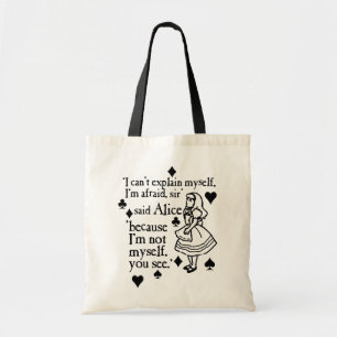 Bolso De Tela Alicia no es mía