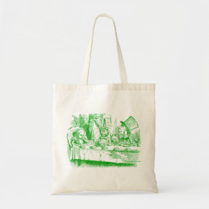 Bolso De Tela Alicia vintage en un Fiesta de té de la tierra de 