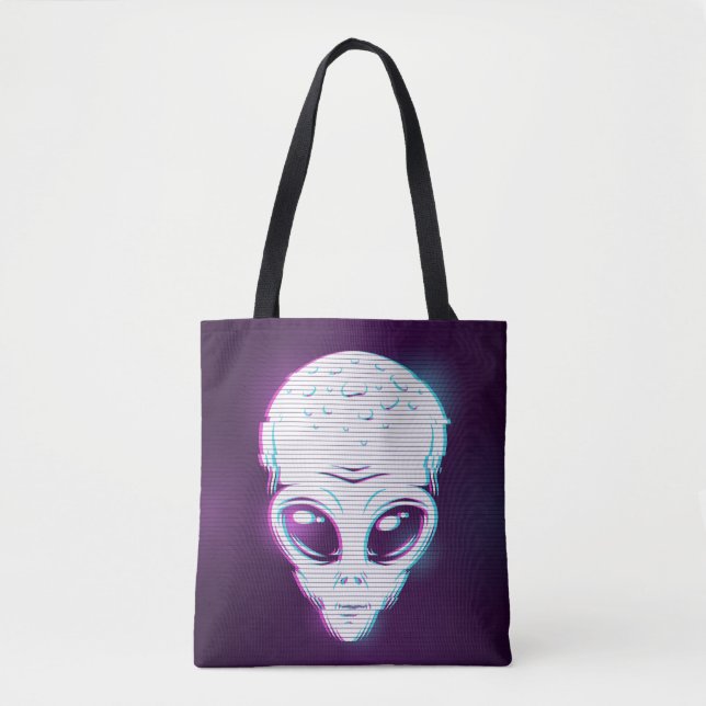 Bolso De Tela Alien (Anverso)