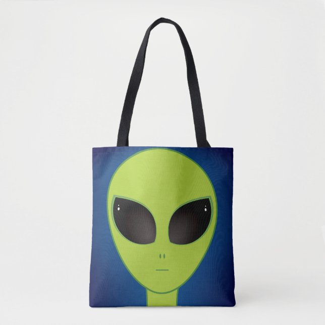 Bolso De Tela Alien (Anverso)