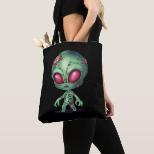 Bolso De Tela Alien Zombie