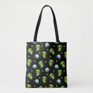 Bolso De Tela Aliens Tote Bag