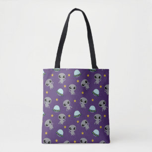 Bolso De Tela Aliens Tote Bag