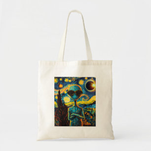 Bolso De Tela Aliente de eclipse solar total