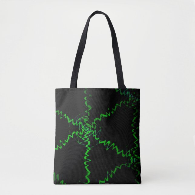 Bolso De Tela aligeramiento verde (Anverso)