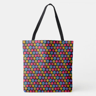 Bolso De Tela Alimentación de flor
