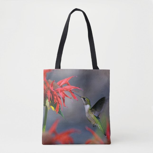Bolso De Tela Alimentación del colibrí (Anverso)