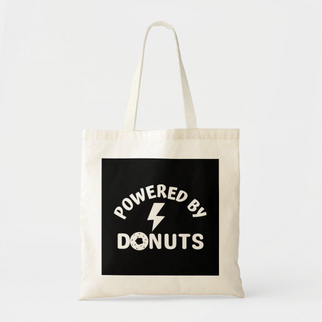 Bolso De Tela alimentado por donuts (Frente)