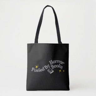 Bolso De Tela Alimentado por libros de terror