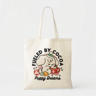 Bolso De Tela Alimentado por los sueños de cacao y cachorro - Pe