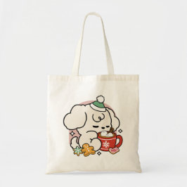 Bolso De Tela Alimentado por los sueños de cacao y cachorro - Pe